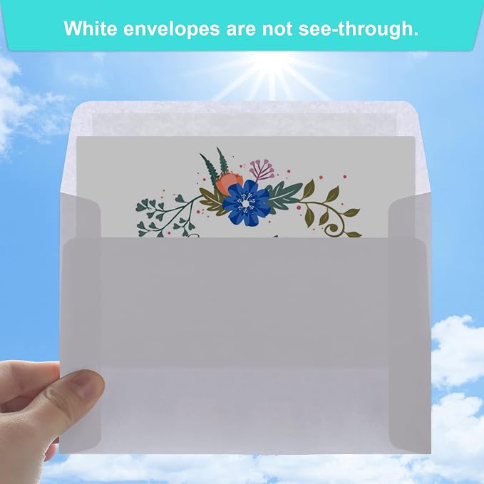 Joyberg 70 Packs A4 Envelopes, 4x6 Photo, Self Seal - Image 4