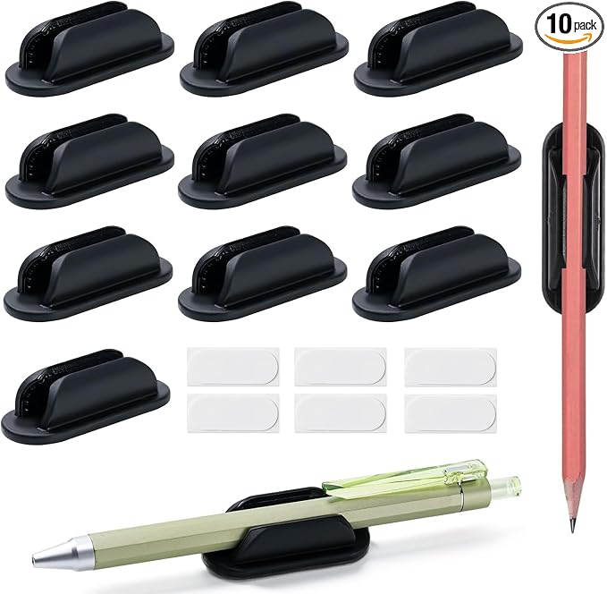 10 Pack Adhesive Pencil Holders by UEHSNI