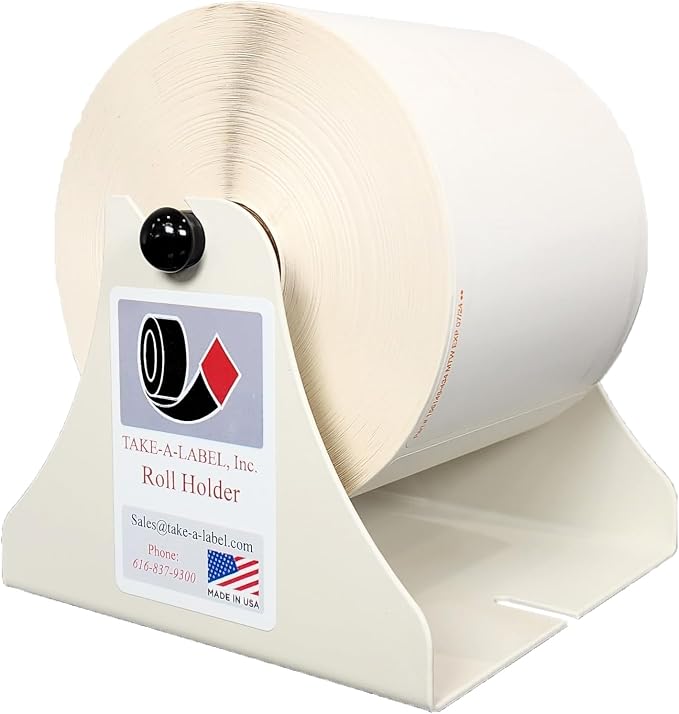 Label Roll Holder by MadeintheUSA