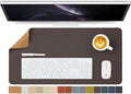Cork Desk Mat - Dual-Sided Desk Pad by HOMIEAZICOZI