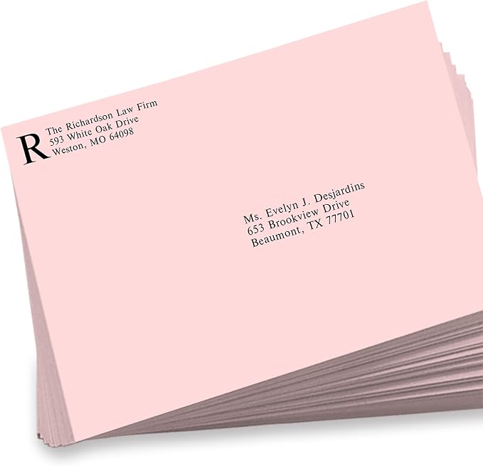 LUXPaper 9 x 12 Open End Envelopes | Peel & Press | Candy Pink | 80lb. Text | 1 - Image 5
