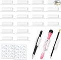 BOBOKA 20Pcs Pencil Holder for Desk, Adhesive Pen Holder for Classroom by BOBOKA