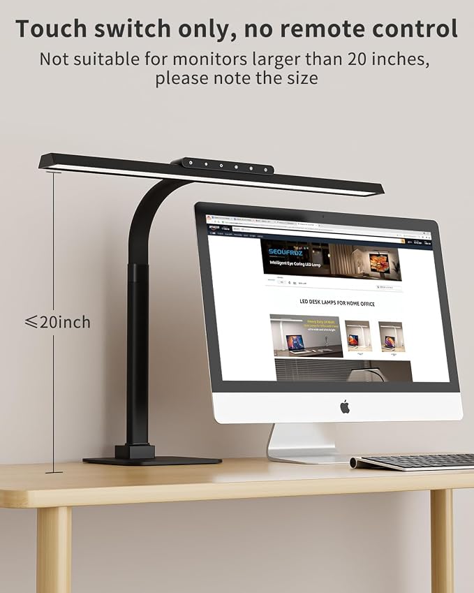 Architect Desk Lamp for Home Office, Bright Gooseneck Light - Image 9