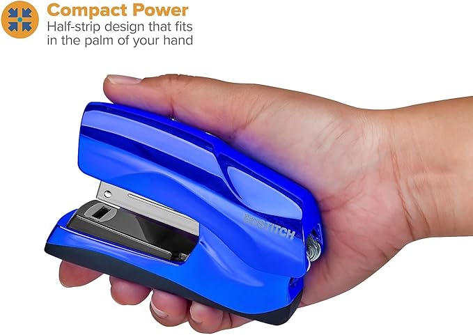 Bostitch Office Heavy Duty Stapler, 40 Sheet Capacity, No Jam, Half Strip - Image 3
