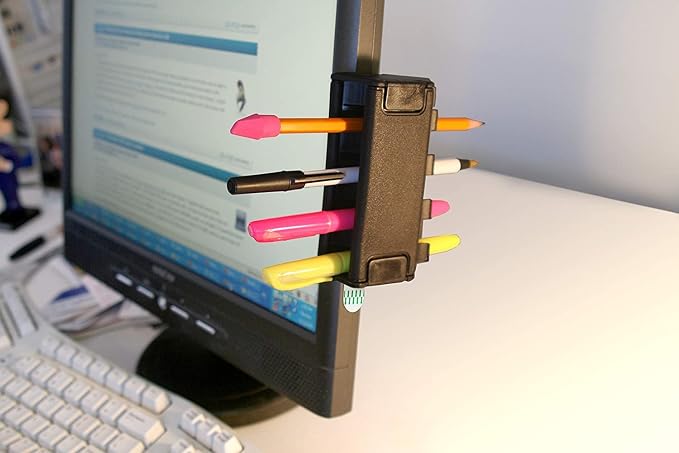 Easy To Use Products Pen Grip, Pencil Holder in Black - Image 5