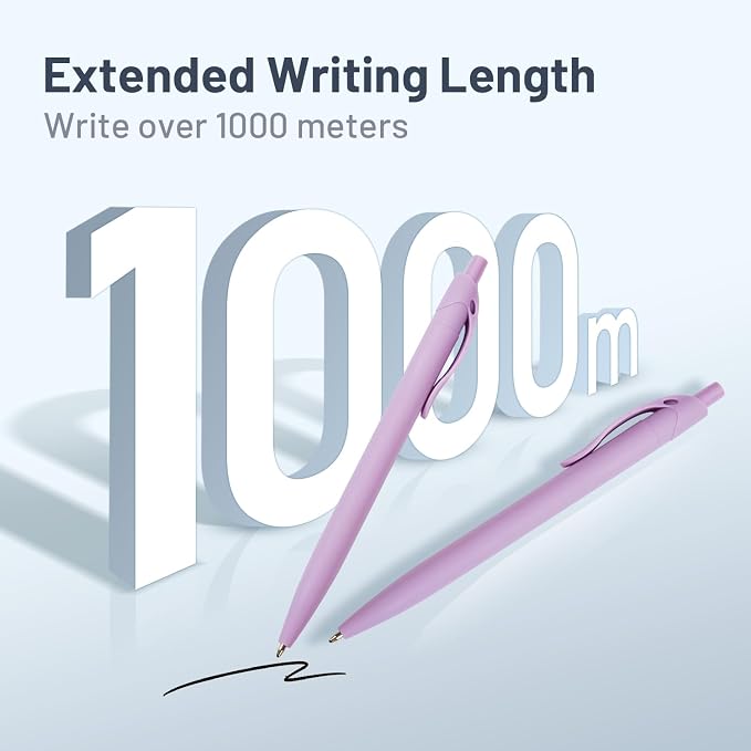 BallPoint Pens, 50 Pack, Bulk Pens, Click Pens - Image 4