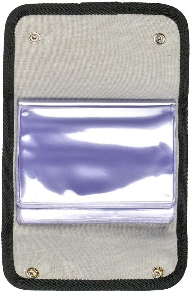 Compact Vinyl Document Holder, Fits in Most Truck Compartments, Durable Vinyl - Image 2