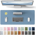 YSAGi Leather Desk Protector, Office Mat, Large Mouse Mat, Non-Slip PU Leather by YSAGi