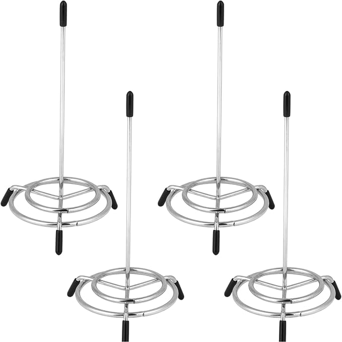 4 Pack Check Spindle Receipt Holder – Stainless Steel Bill Spike, Memo and by Unknown