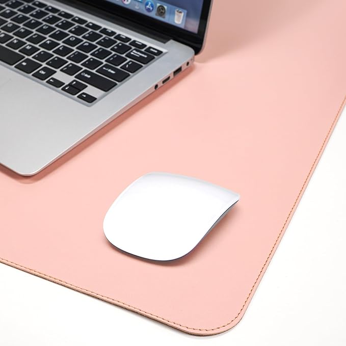 AFIING Large Desk Mat 47.2" x 17.5", Leather Desk Pad Protector - Image 5
