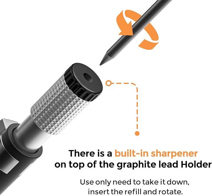 Nicpro 11 Pieces 2mm Mechanical Pencil Set - Image 4