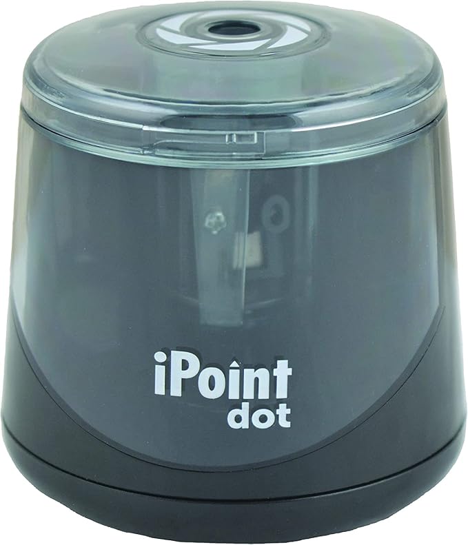 Westcott iPoint Dot Battery Pencil Sharpener, Battery Powered by Westcott