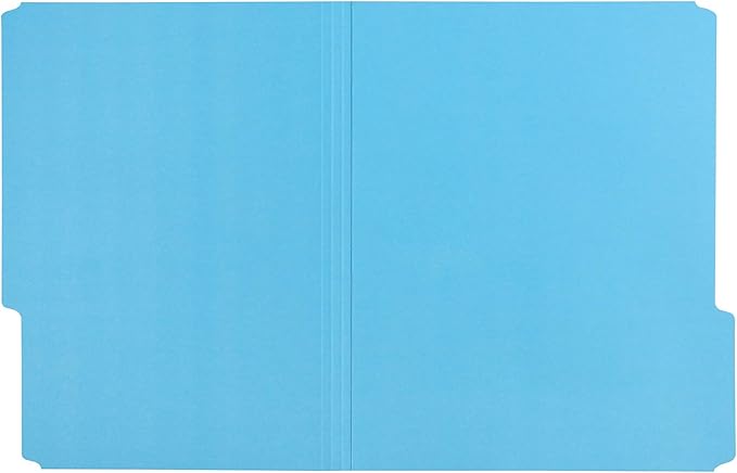 Amazon Basics File Folders for Organization, Letter Size, 1/3 Cut Tab, Sturdy - Image 3