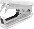 Staples Remover Tool Acrylic Clear Silver Staple Remover Kawaii by Buqoo