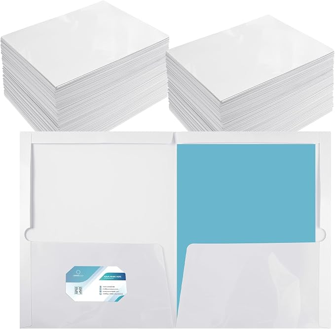 Yeaqee 200 Pack Folders Bulk by Yeaqee