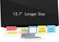 DOLLAR BOSS 1 Pc 15.7" x 3.1" Transparent Acrylic Monitor Memo Board | Computer by DOLLARBOSS