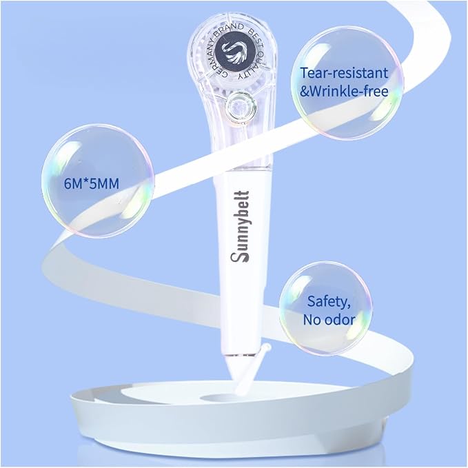 Correction Tape Pen, 10-Count Pack, 19.69ft Each, Dry Instantly, Stretch - Image 2
