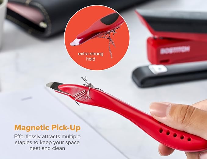 Bostitch Professional Magnetic Easy Staple Remover, Primary Colors, 3 Pack | - Image 5