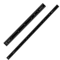 PEC Tools Stainless Steel Ruler Set, High-Contrast Machinist Ruler by PECTools