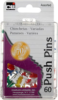 Charles Leonard Push Pins in Reusable Box by CharlesLeonard