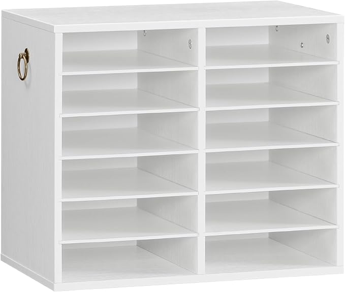 HOOBRO Literature Organizers, 12 Compartments Office Mailbox by HOOBRO