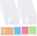 Chinco 30 Pcs Self Adhesive Pockets, Bin Labels by Chinco