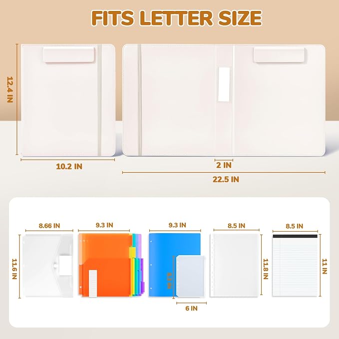 JoyCat 3 Ring Binder Clipboard - Image 2
