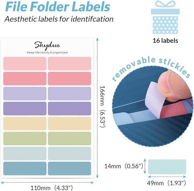 SKYDUE Accordion File Organizer, Expanding File Folder - Image 4
