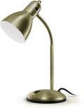 LEPOWER Metal Desk Lamp, Adjustable Goose Neck Table Lamp, Eye-Caring Study by LEPOWER