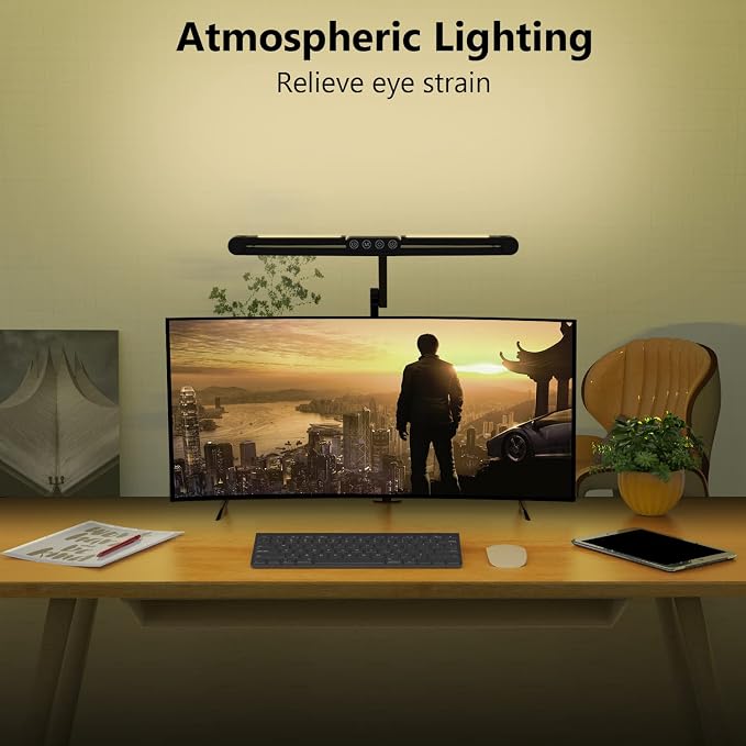 Micomlan Led Desk Lamp with Clamp, Architect Desk Lamp - Image 4