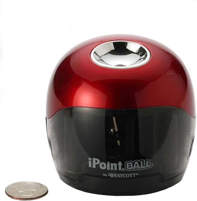 Westcott iPoint Ball Battery Pencil Sharpener - Image 2