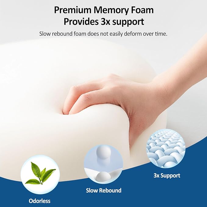Seat Cushion, Lumbar Support Pillow - Image 5