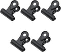 Xiaoyztan Mini Clips, 20mm Wide Metal Black Bulldog Clips Paper Clip Binder by Welcometoxiaoyztan