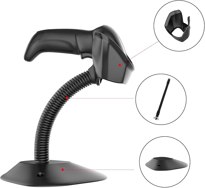 Symcode Universal Barcode Scanner Stand Hands Free Barcode Scanning Barcode - Image 5