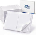 Glenmal 250 pcs 4.5" x 5.5" Resealable Packing List Envelopes Clear by Glenmal