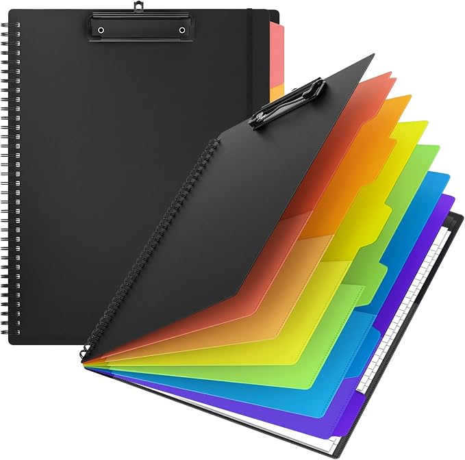 Plastic Clipboard Folio Folders by NORDUN