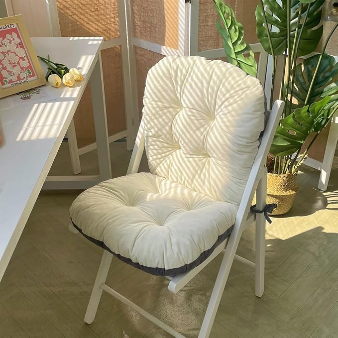 Plush High Back Rocking Chair Cushion Office Chair Cushion Seat Cushion - Image 5
