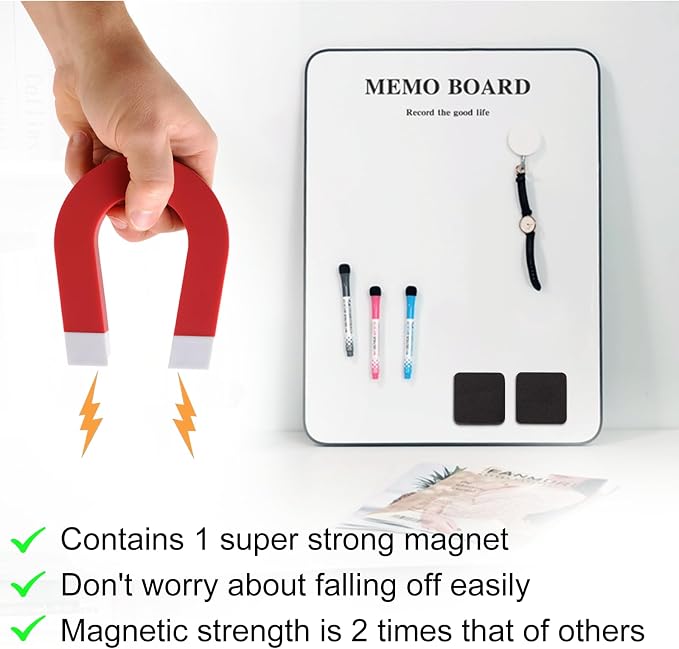OWLKELA 30 Pack Whiteboard Eraser, Washable and Reusable Magnetic Whiteboard - Image 4