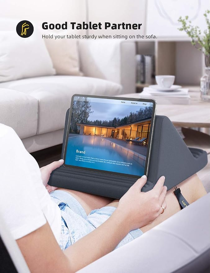 Lamicall Tablet Pillow Stand, Pillow Soft Pad - Image 3