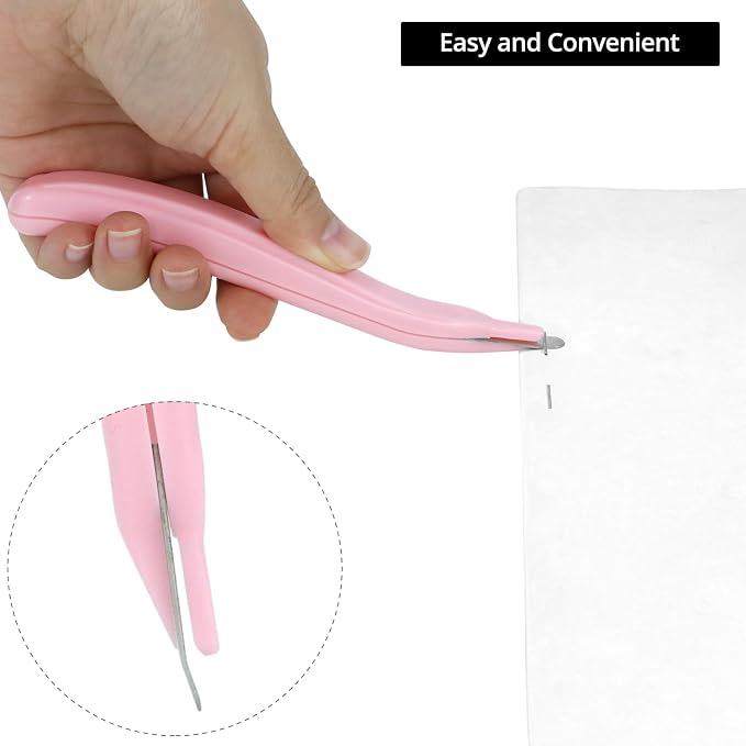 QWORK 24 Pcs Magnetic Staple Remover Bulk, Rubberized Plastic - Image 5