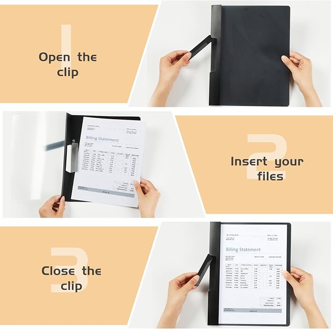 Maitys 25 Pack Durable Clear Report Covers - Image 6