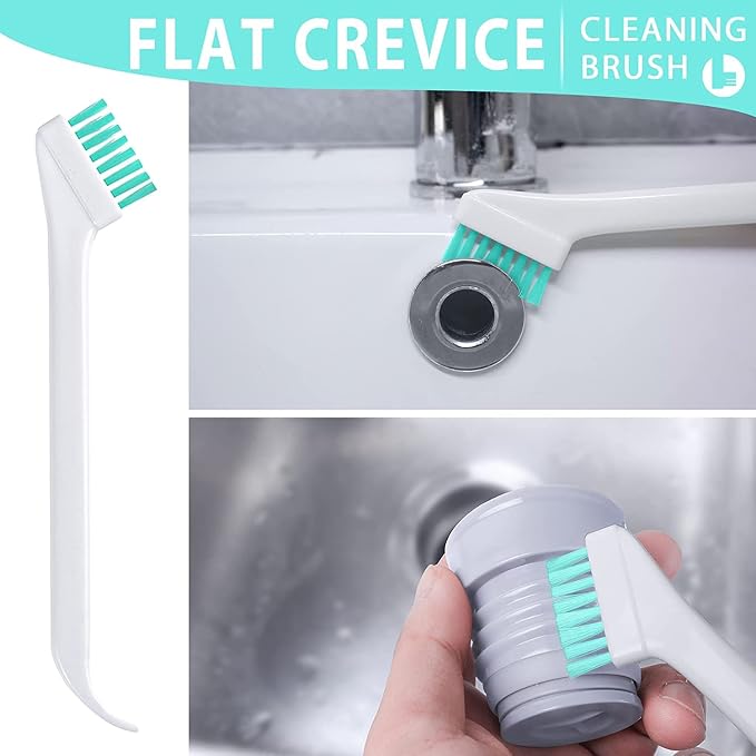 Lumkew Small Cleaning Brushes for Small Spaces, Tiny Household Cleaning - Image 4