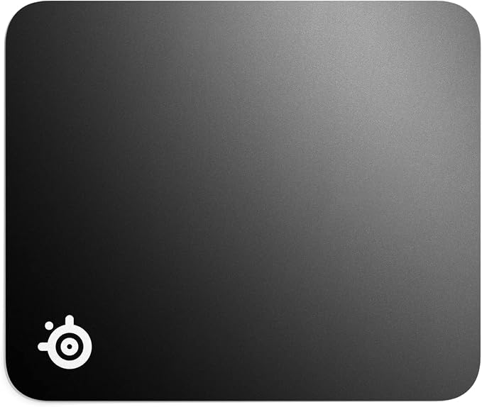 SteelSeries QcK Medium Gaming Mousepad — Black — Non-Slip Silicone Rubber Base - Image 8