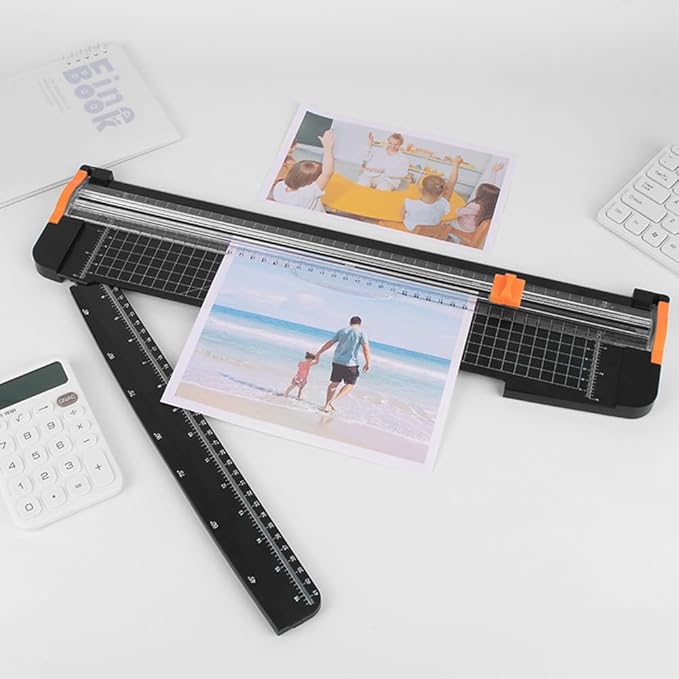 Paper Cutter 18 inch, 18 inch Wrapping Paper Cutter Portable Slicer - Image 7