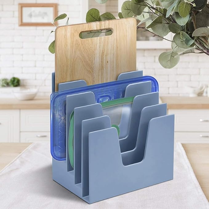 Acrimet 5 Section Incline File Sorter Organizer, Desktop Mail Holder, - Image 8