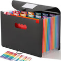 SortRax Accordion File Organizer 12 Pockets, Monthly Bill Receipt Tax Organizer by SortRax