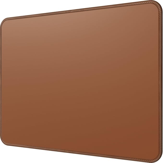 MROCO Essential Office & Gaming Mouse Pad, 8.5 x 11 Inch, Coffee Brown | by MROCO