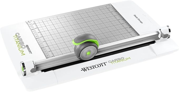 Westcott 12" CarboTitanium 45mm Rotary Metal Base Trimmer by Westcott