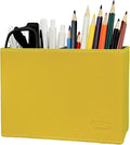 Pen Pencil Holder Cup Container PU Leather Desk Organizer Stand Decor Brush by Fosinz
