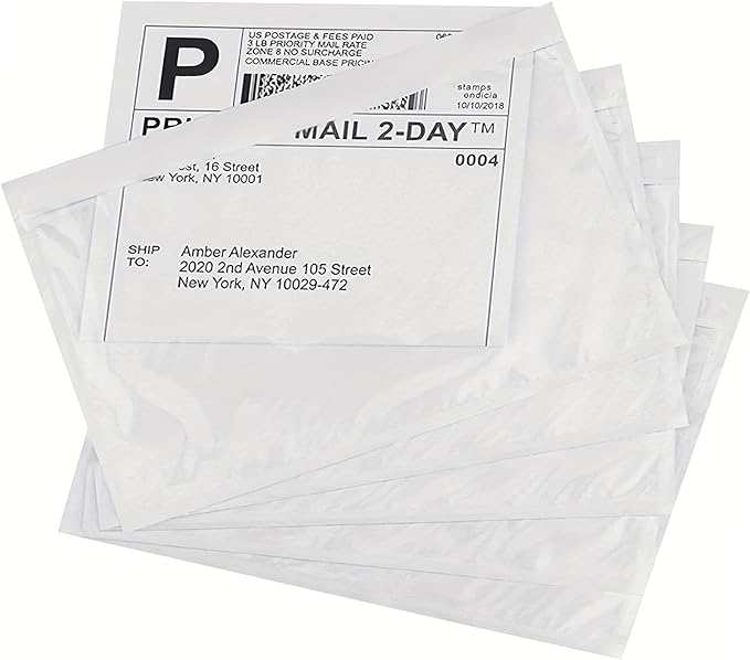 6x9 Packing List Mailing Envelopes Shipping Envelopes Packing List Clear - Image 3